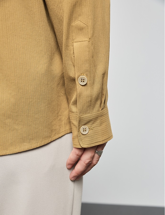 Davis corduroy separated pocket shirt