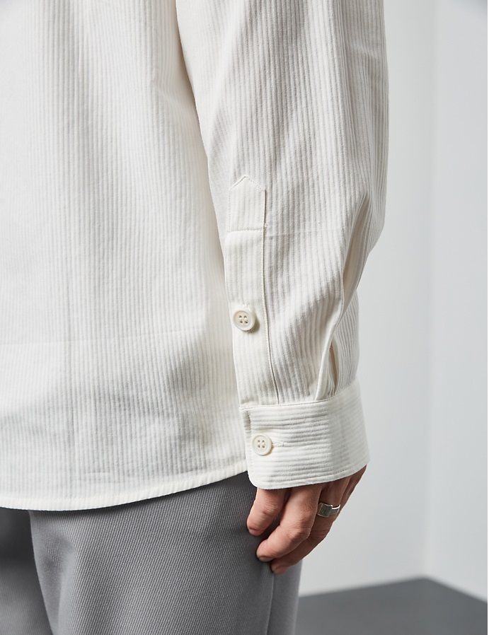 Davis corduroy separated pocket shirt