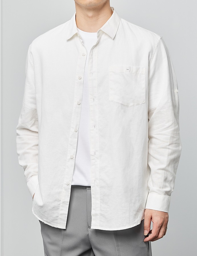 Hamilton Linen blend shirt