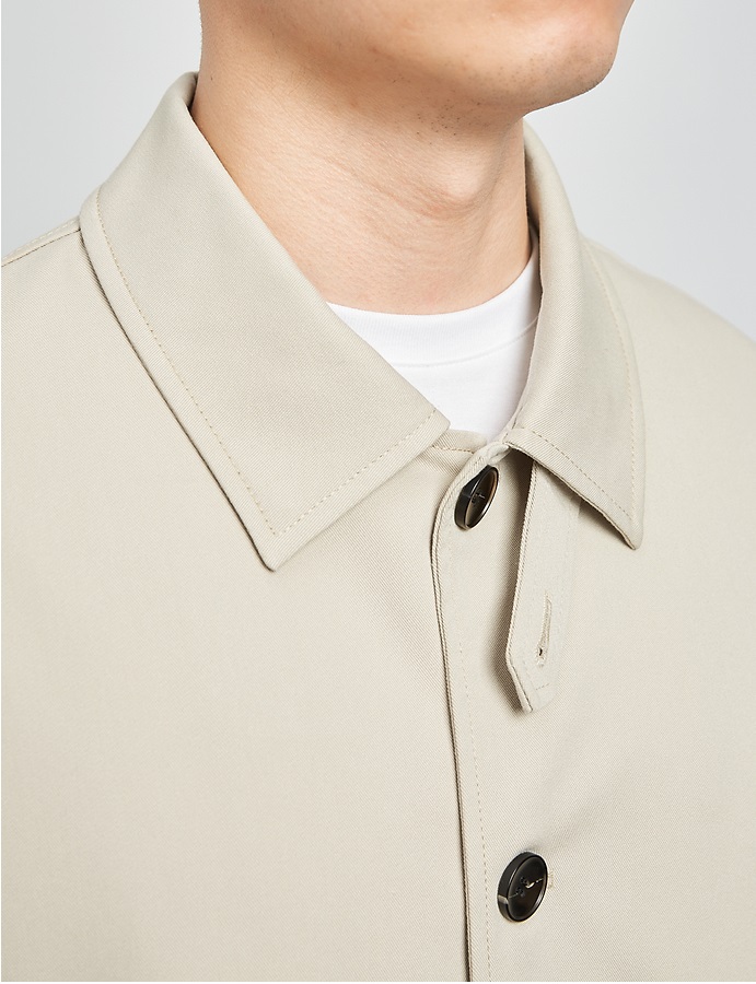 Austra ecru trenchcoat