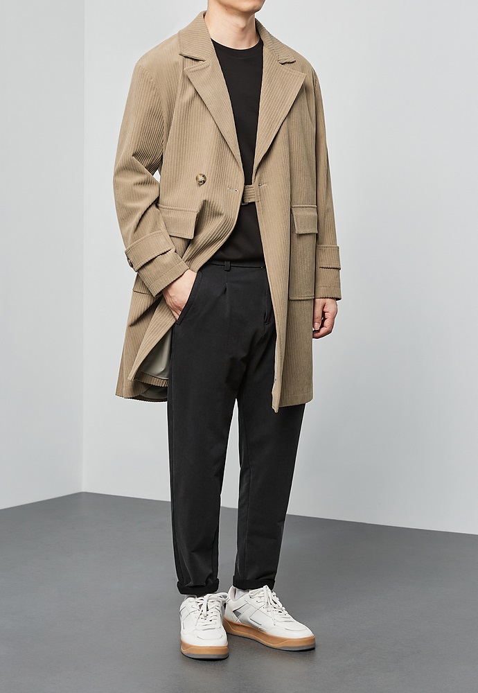 Hans corduroy oversize coat