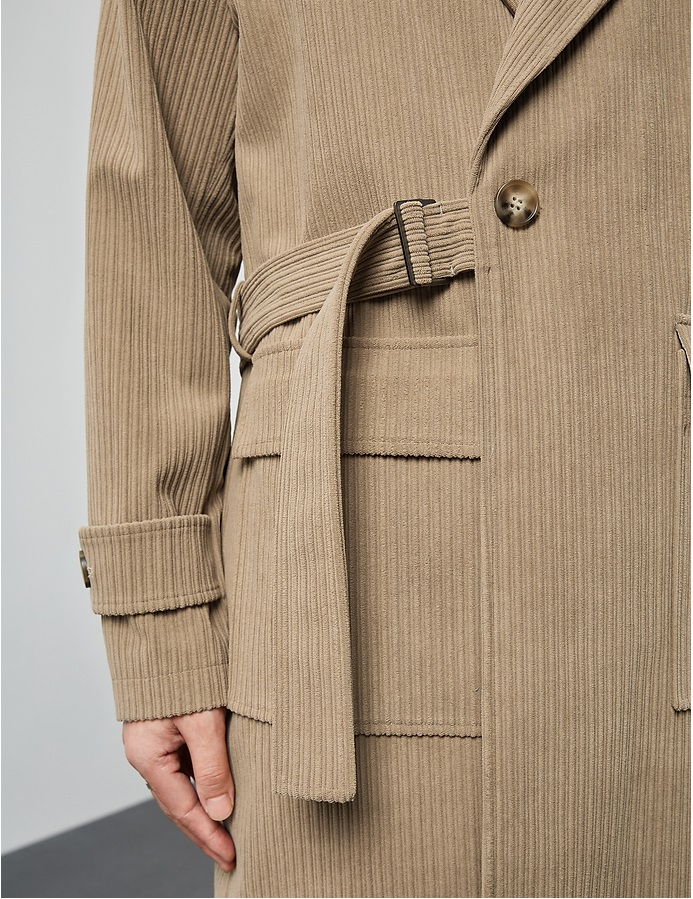 Hans corduroy oversize coat