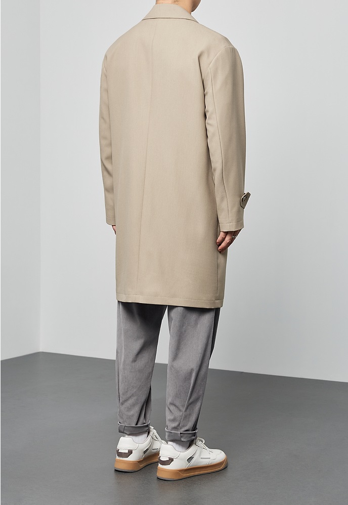 Armadale twill oversize coat