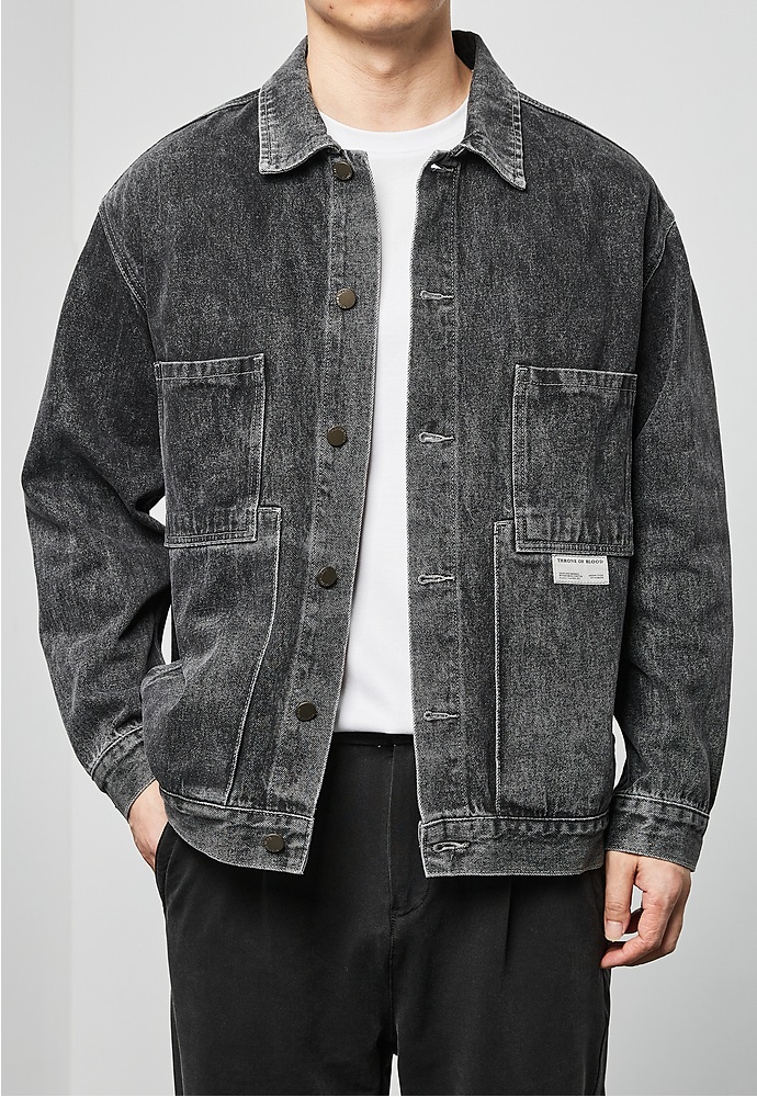 Throne of blood denim jacket