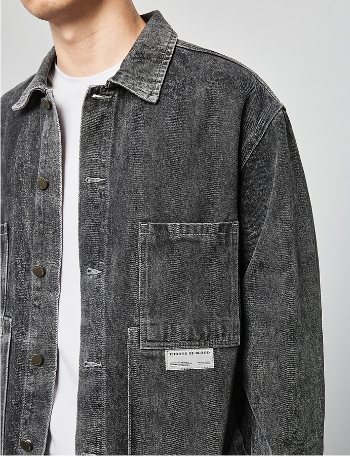 Throne of blood denim jacket