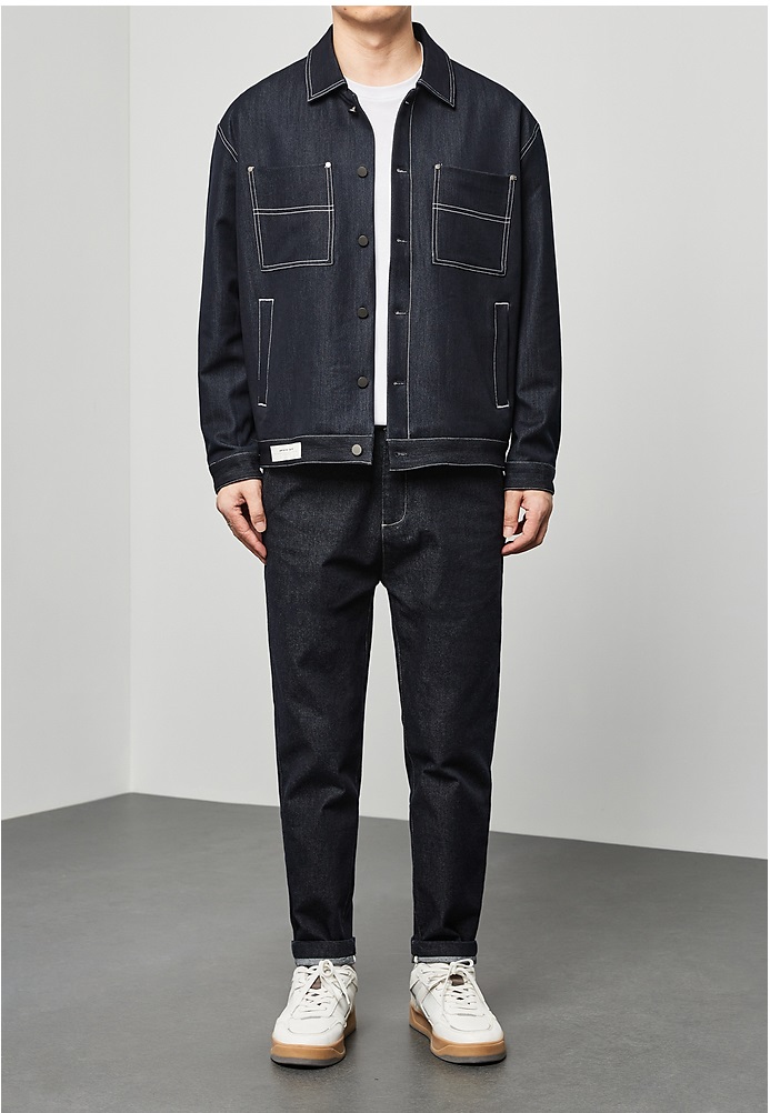 Vodan contrast lined jacket